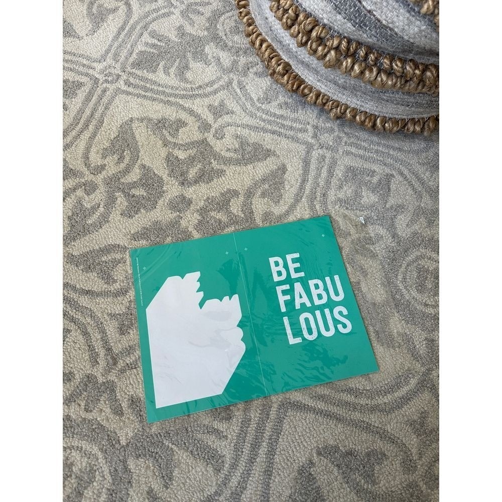 Chalk Couture Be Fabulous Chalk Transfer B191110 March Club Couture Teal White